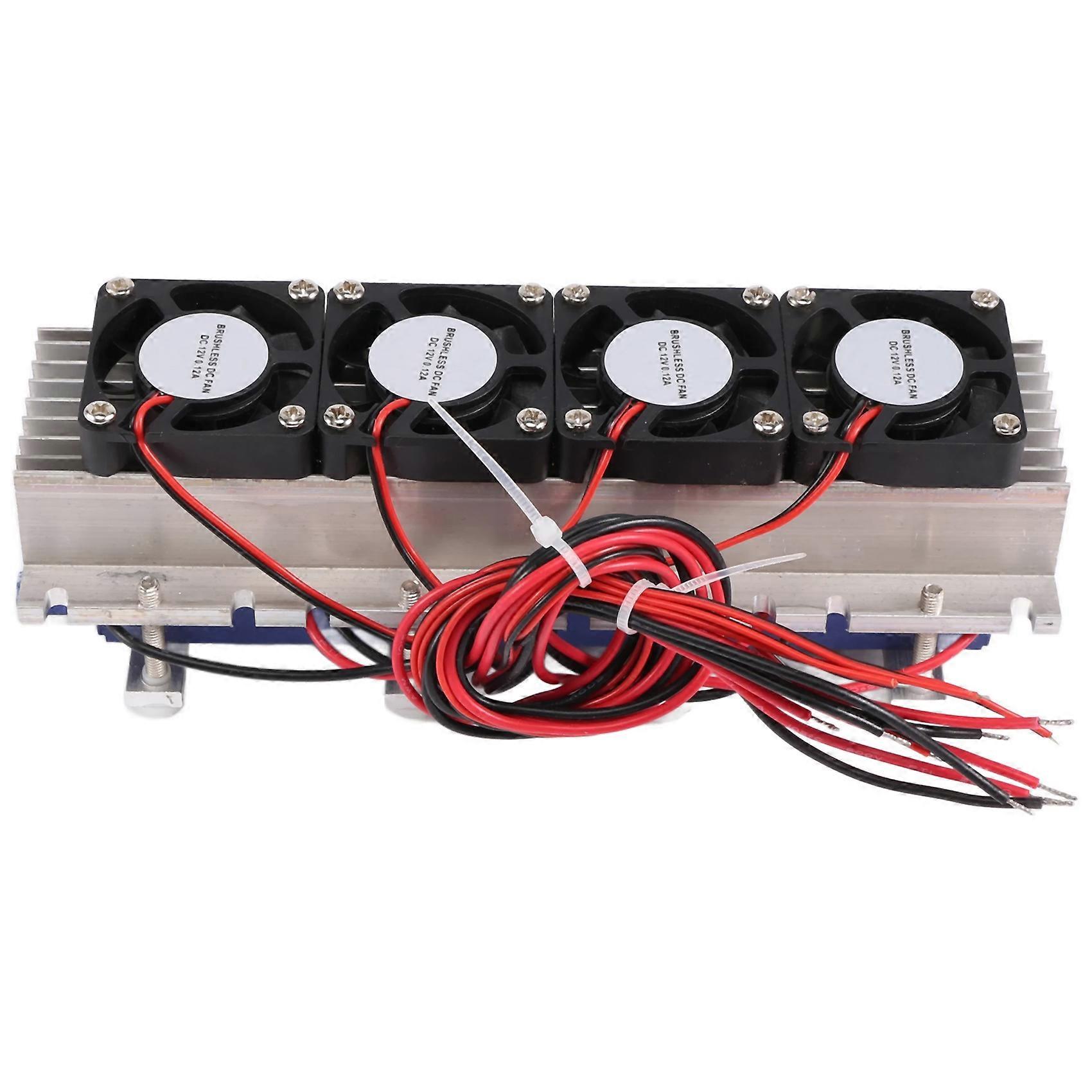 288W DC12V Semiconductor Air Conditioner Cooling System DIY Kit
