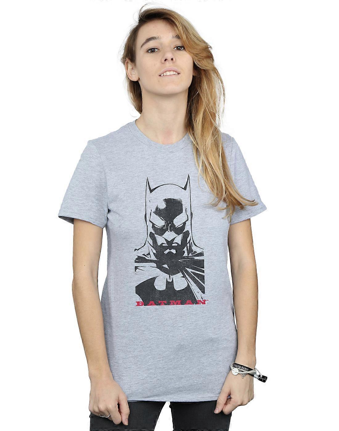DC Comics kvinders Batman Solid Stare kæreste Fit T-Shirt
