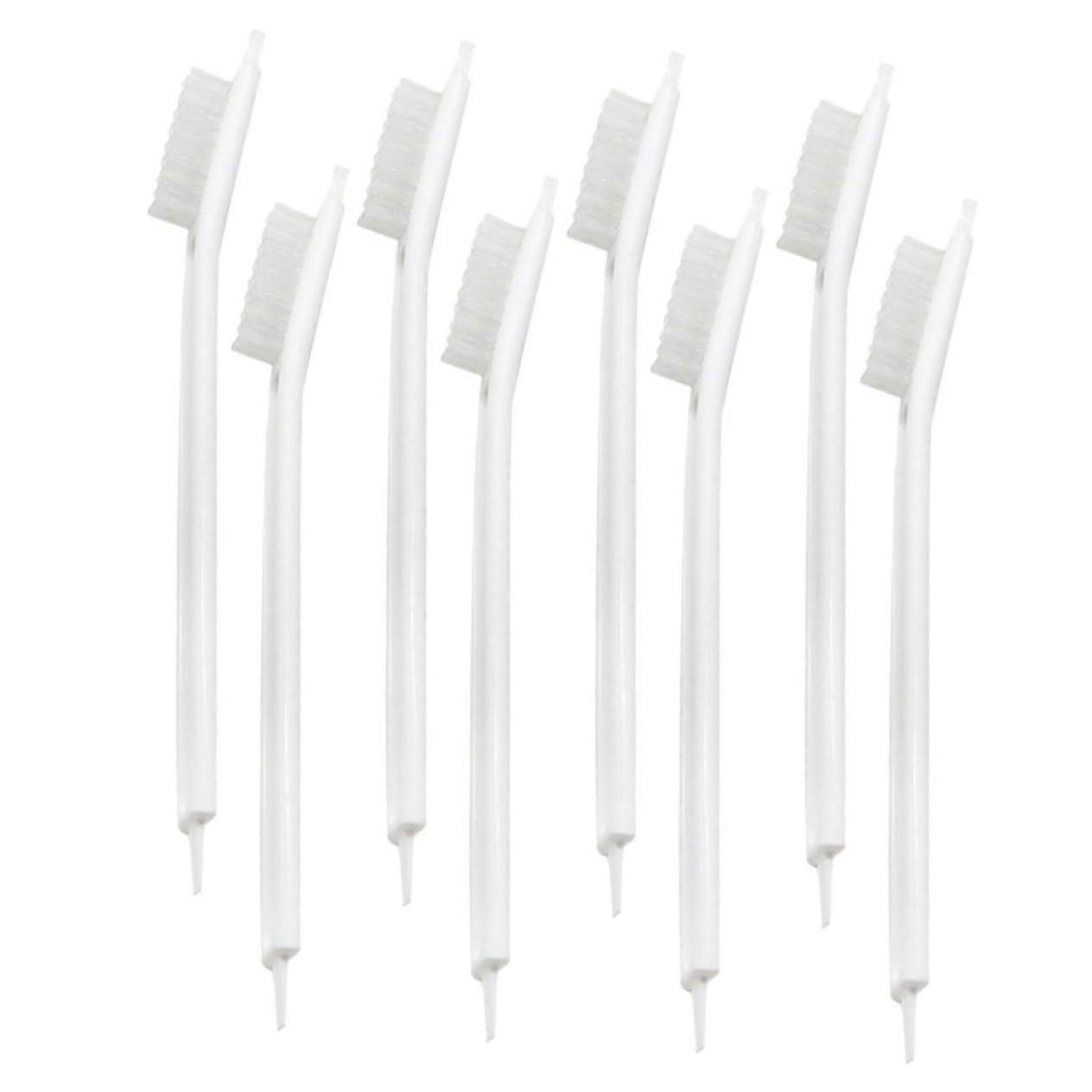 8pcs Appliance Cleaning Brush Set with Long Handle Nylon Bristles for Deep Kitchen Cleaning