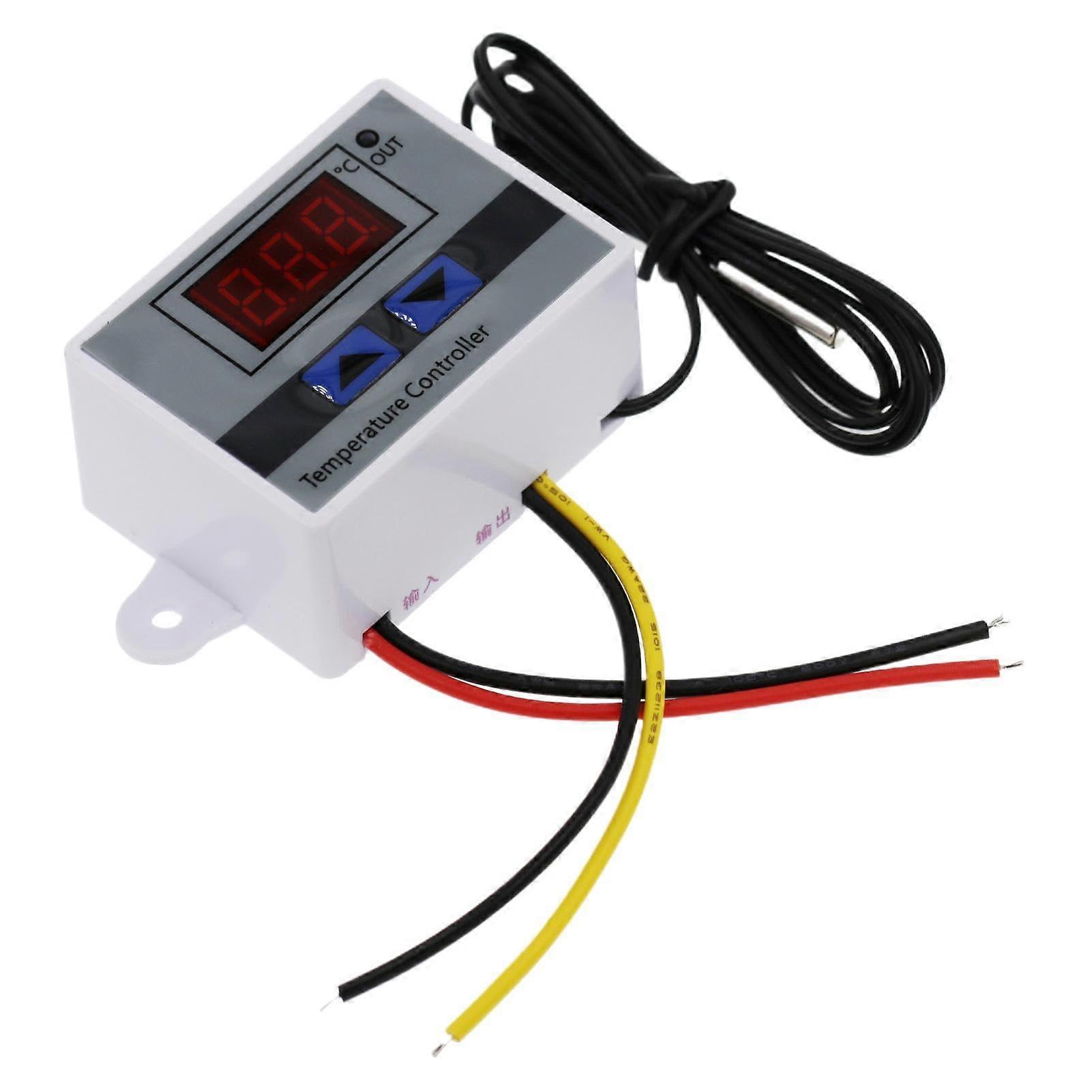 Digital Thermostat Controller with Precise Temperature Control for Home and Greenhouse Heating
