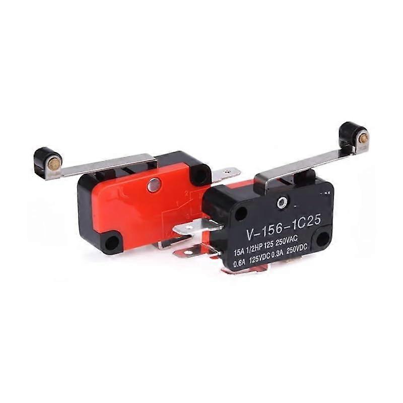 V1561C25 SPDT Momentary Microswitch 15A  Current Snap Action Limit Switch
