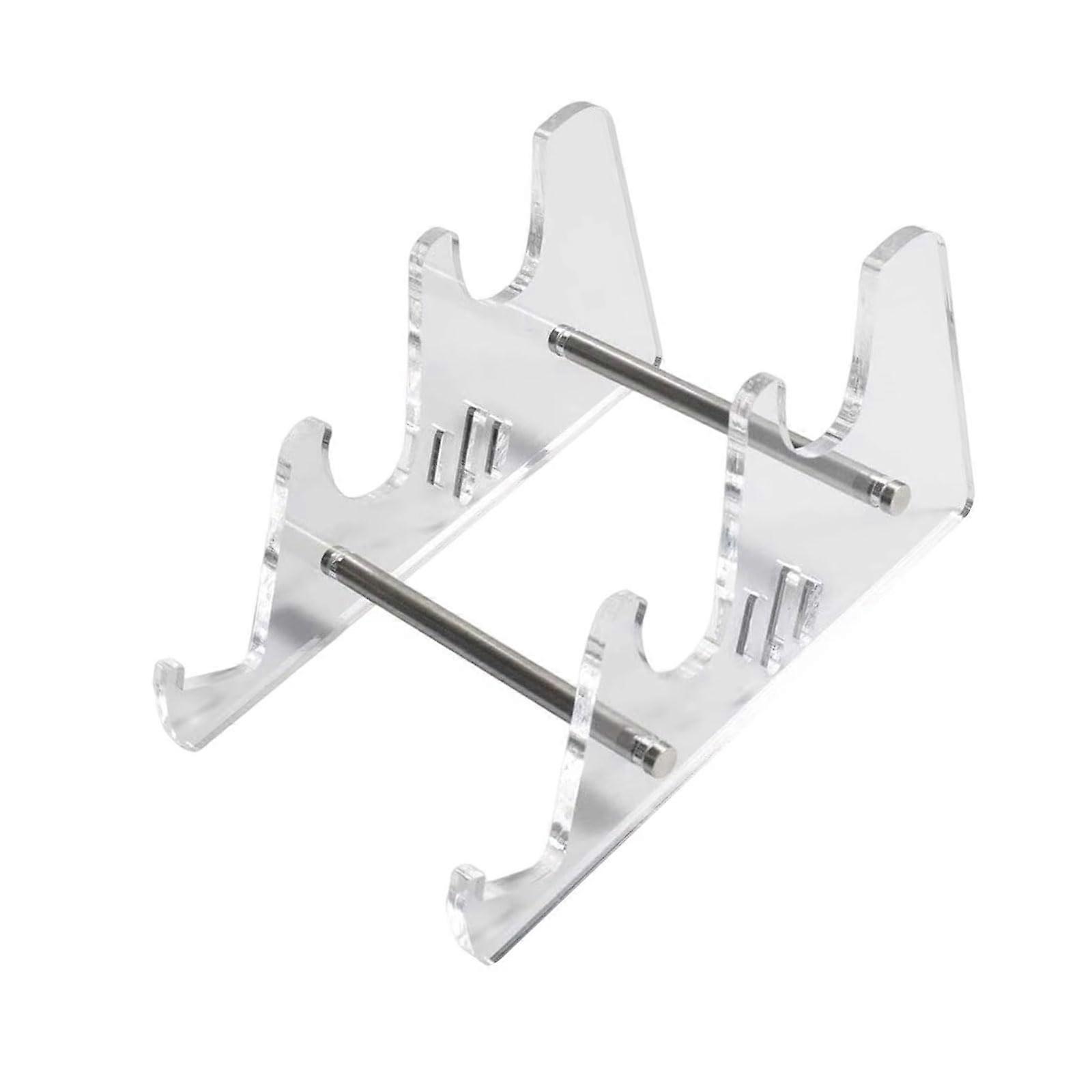 Acrylic Mechanical Keyboard Stand with Ergonomic Typing Support and Clear Desktop Organizer