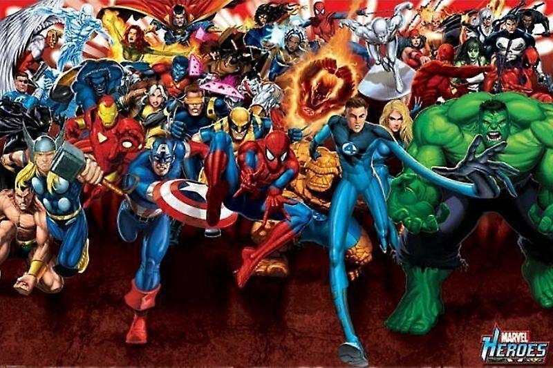 Marvel Comics: Heroes Attack Stress Reliever Pussel P0099
