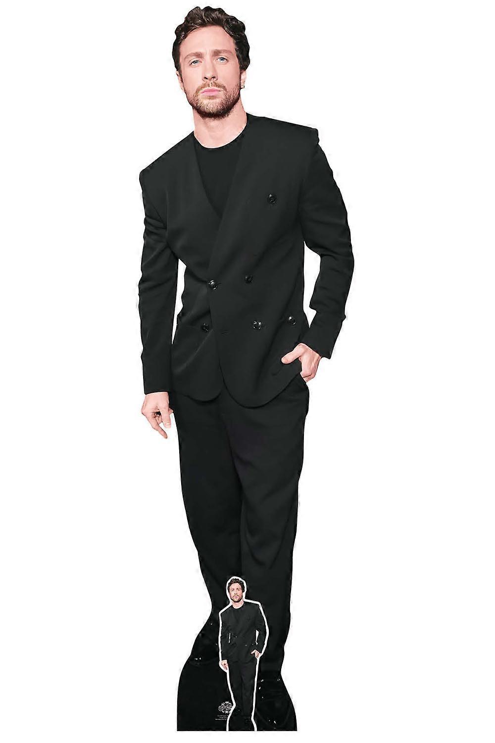 Aaron Taylor-Johnson Black Suit Lifesize Cardboard Cutout / Standup