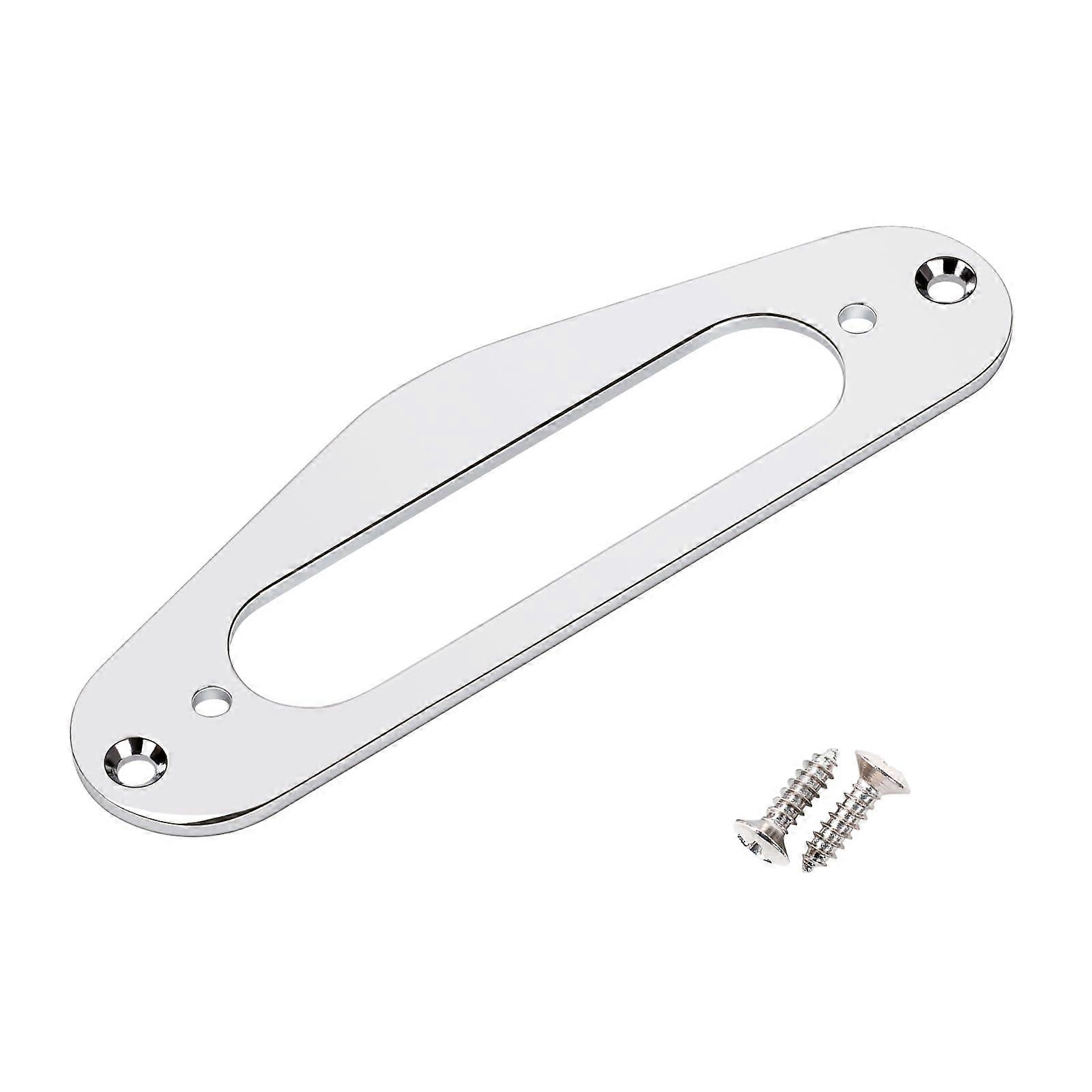 Neck Pickup Cover with Chrome Single Coil Mounting Ring, Timeless Design for Telecaster