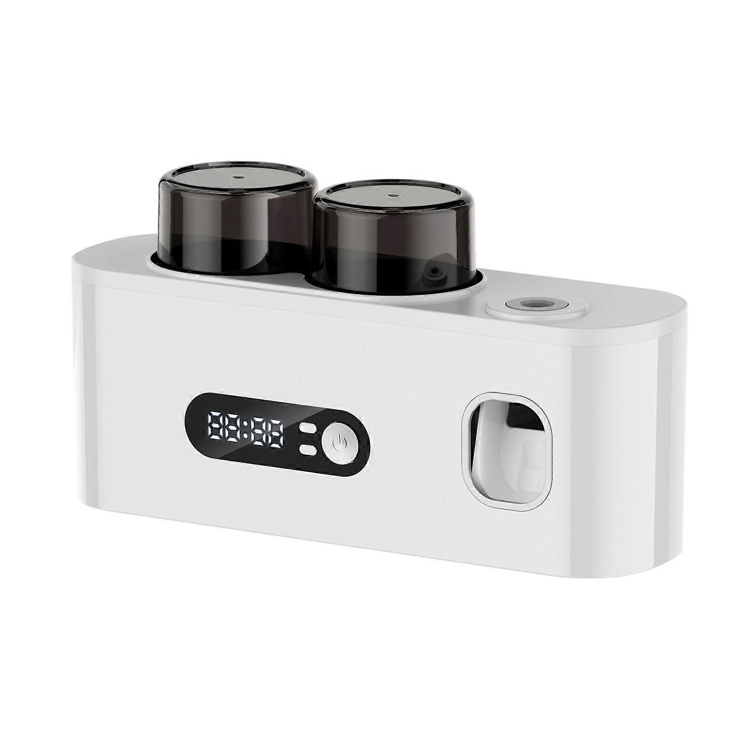 Blue Light Sterilization Toothbrush Holder Toothpaste Squeezer Multifunction Wall Mounted Storage Ra