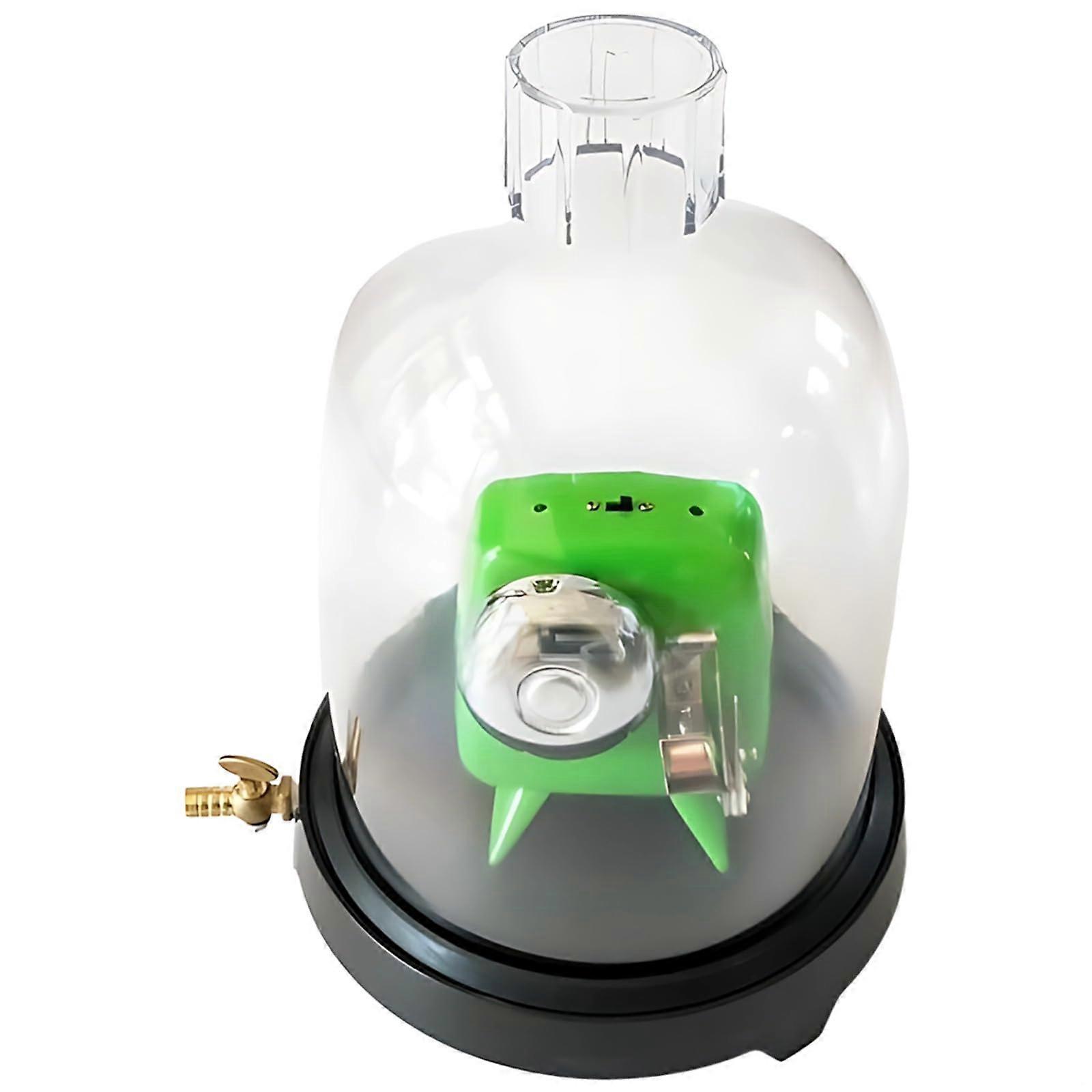 Vacuum Bell Jar with Pump and Dome for Physics Demonstrations and Classroom Science Experiments