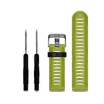 Lime Silicone Replacement Band with Pin Removal Tools for Garmin Fenix 3 and Fenix 3 HR