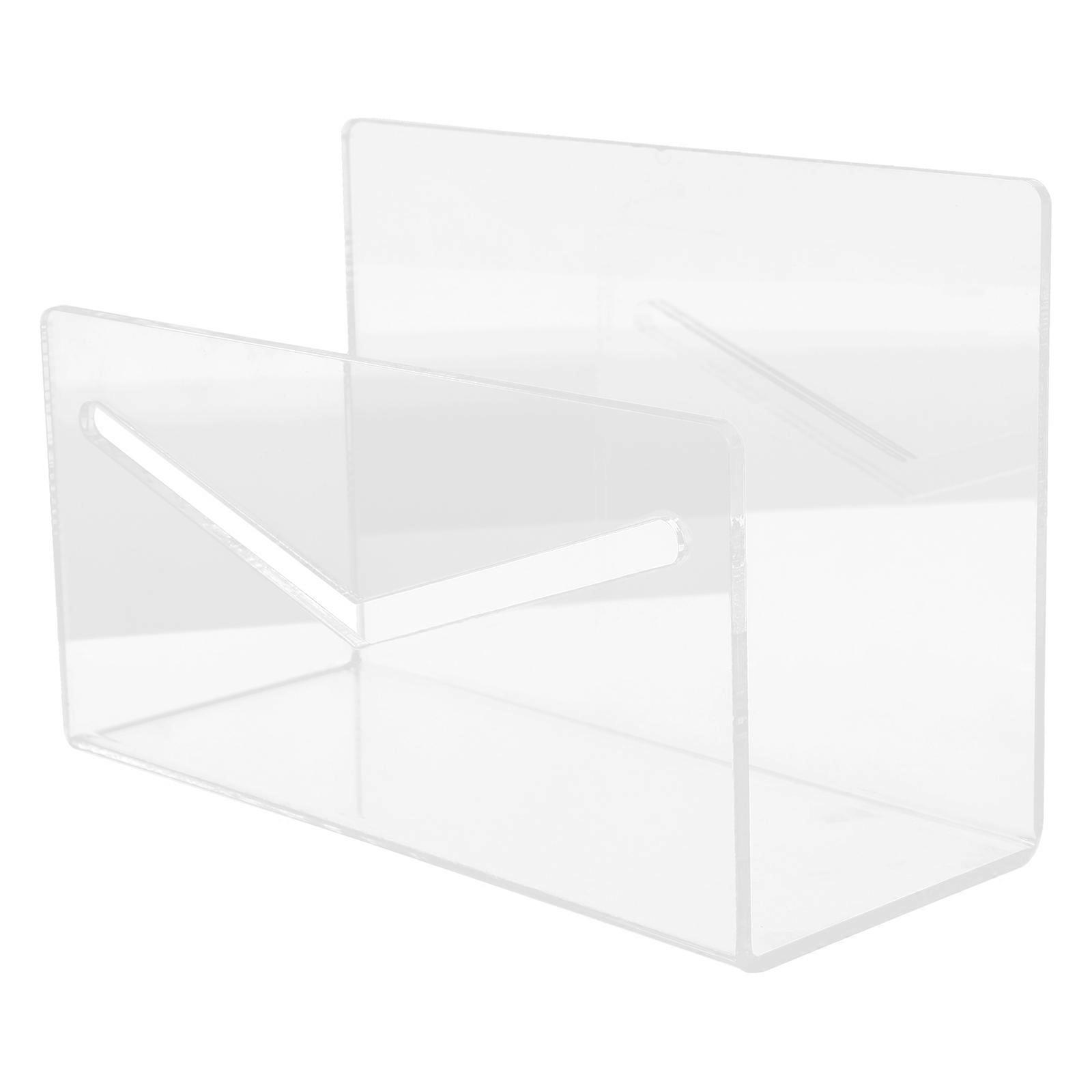 Acrylic Desktop Mail Organizer for Letter and Postcard Storage 3Pcs