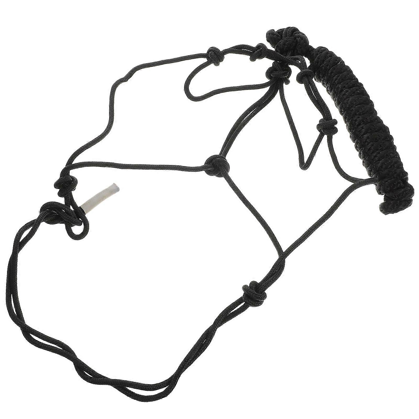 Durable Horse Halter Black Braid Halter for Horse Training