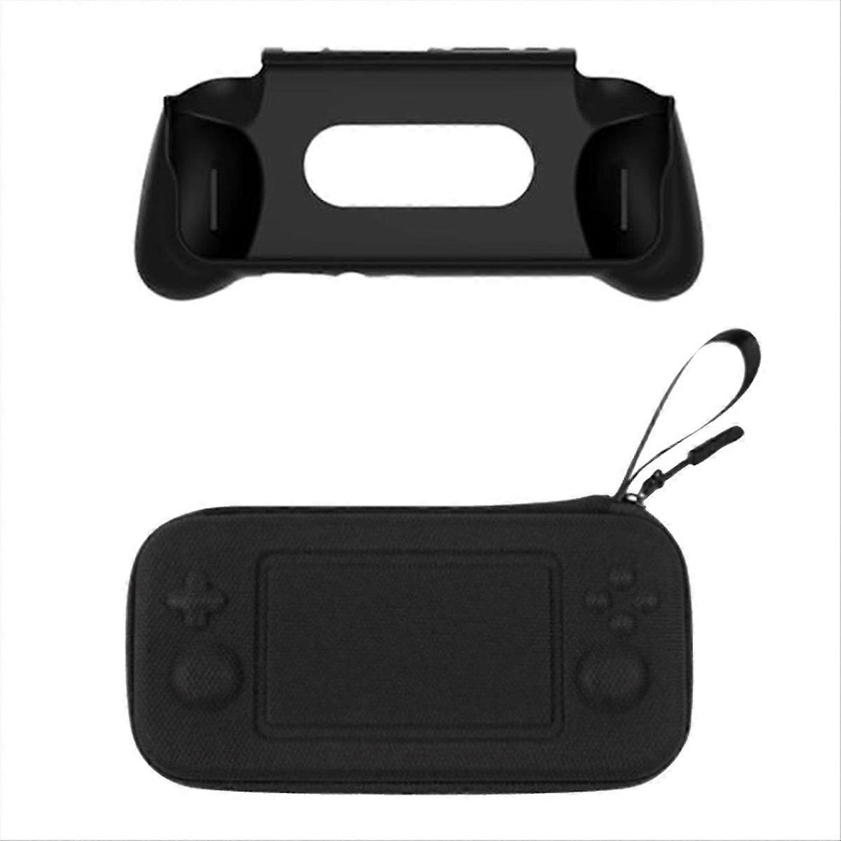 For Retroid Pocket 4/4 Pro Game Player Storage Bag,Black Grip Case