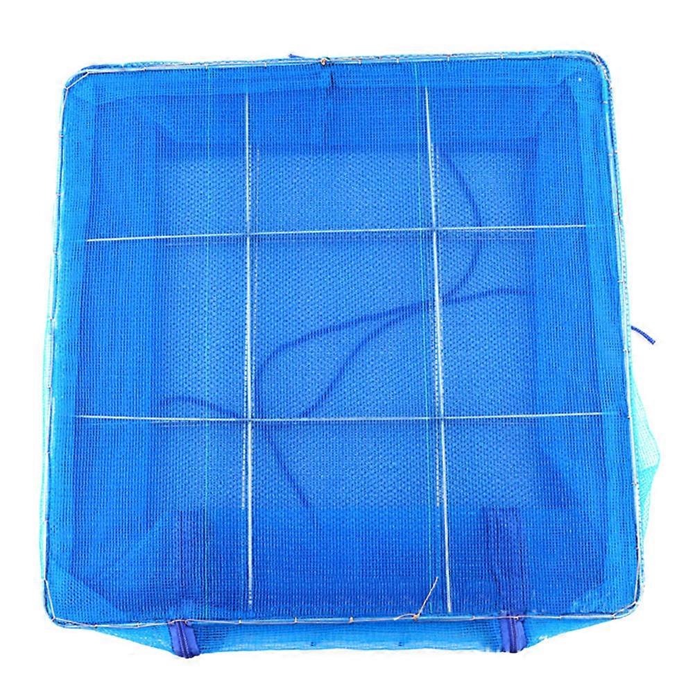 Hanging Drying Net Folding Drying Rack Square Blue 35x35x65cm Drying 1Pcs