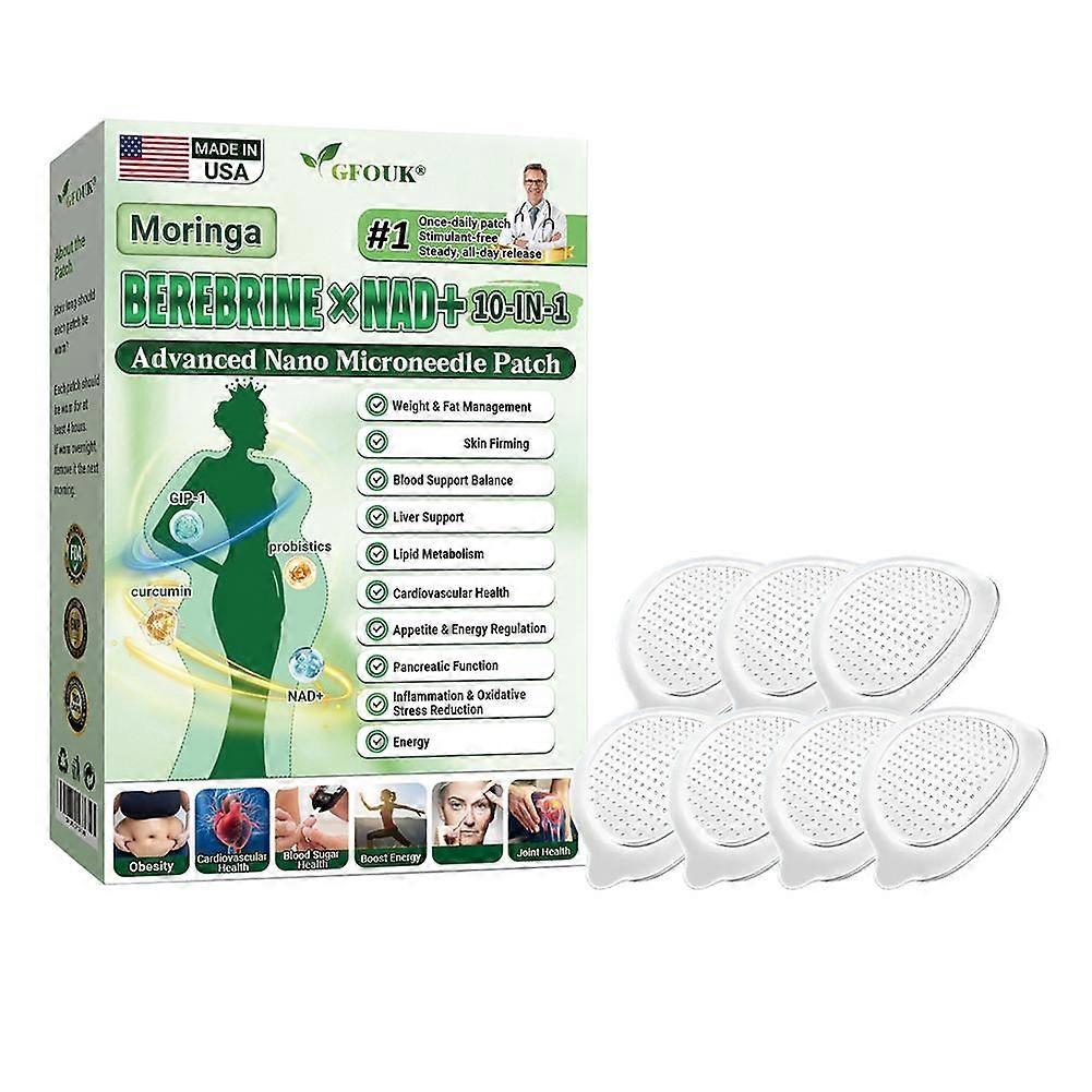 Groen (A)$SKU00013439 Moringa verstevigende microneedle patch