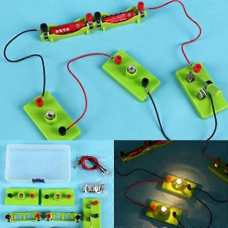 Kids Basic Circuit Electricity Learning Kit Physics Educational Toys
