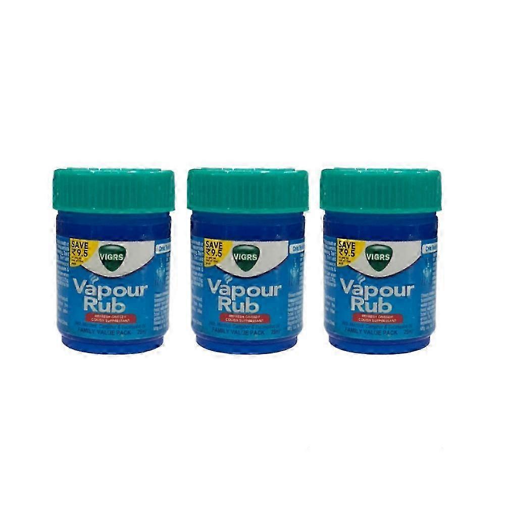 3/5/10pcs VapoRab(25 ml),Vaporub,Vicks_jjs