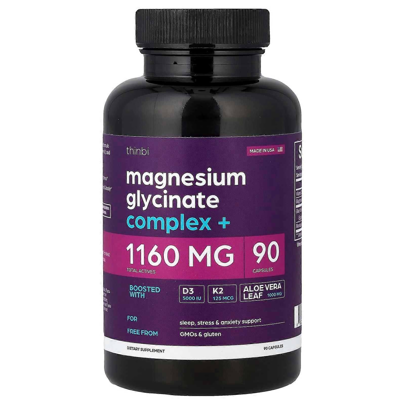 Thinbi, Magnesiumglycinatkomplex +, 90 kapslar