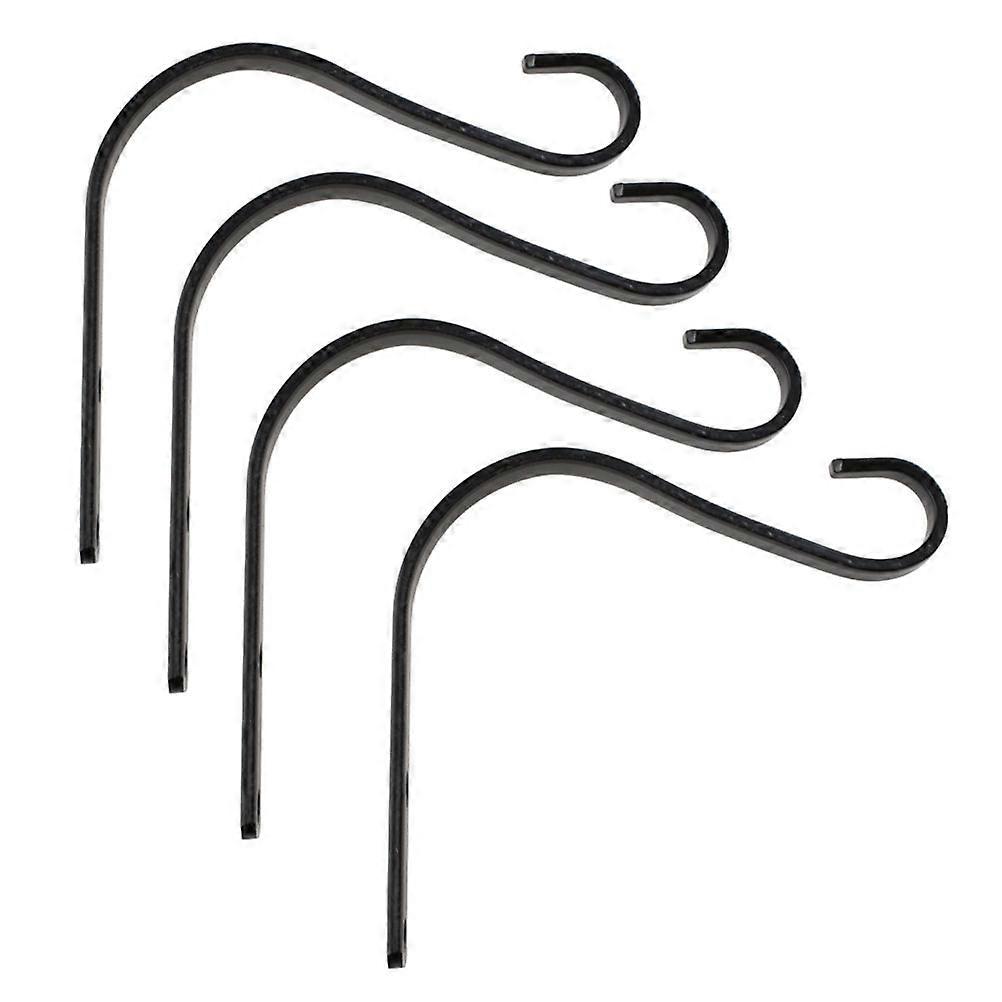 Wall Plant Hook Practical Iron Hook 4Pcs for Hanging Plants