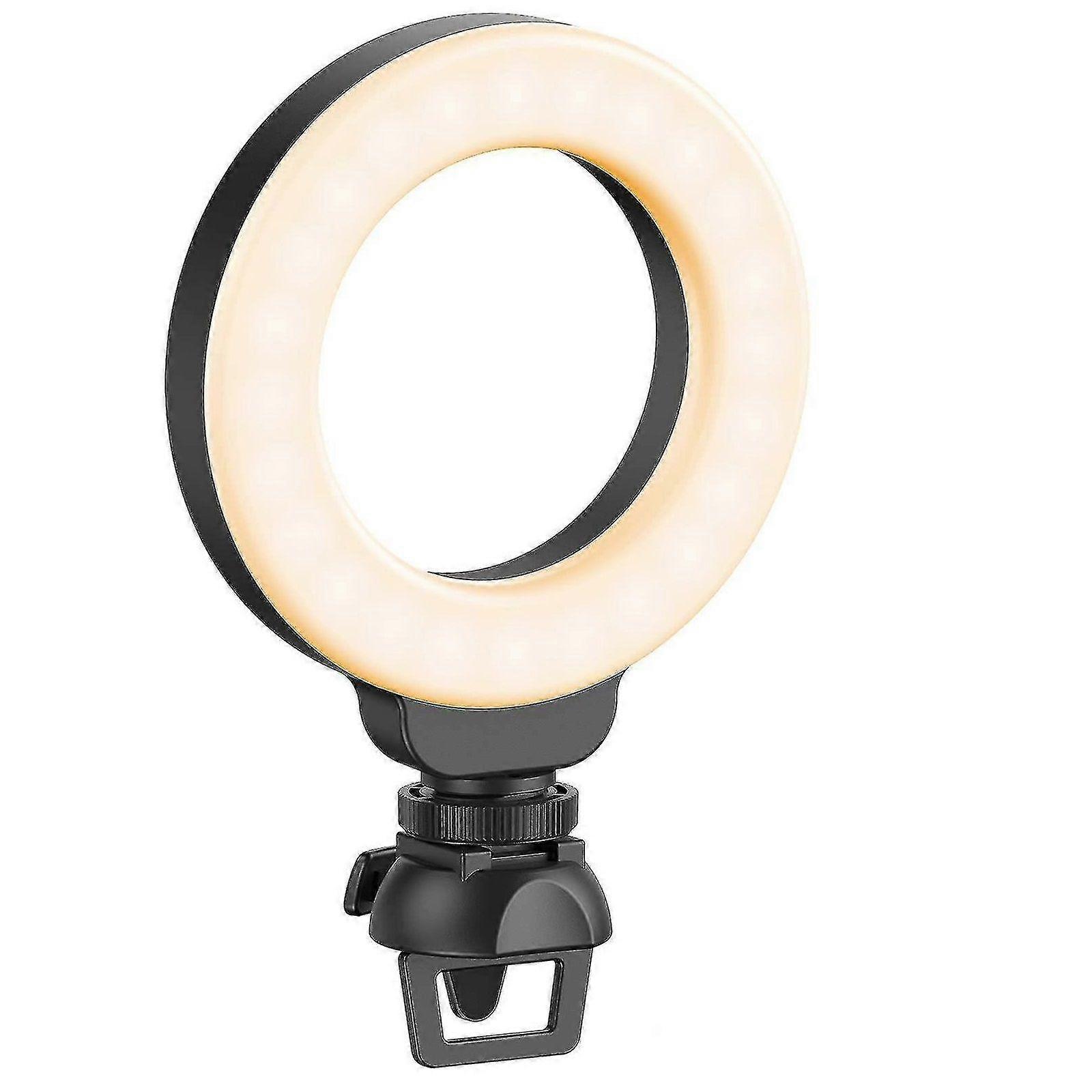 Dimmable Clip On Lighting Setup Video Call Ring Light Kit
