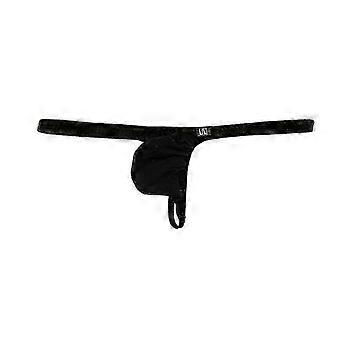 Herr Stringtrosa Mini Micro Bikini G-strings Ice Silk Badkläder Tangas Låg midja Man Sexiga Trosor Underpant Strand Solbad Botten T-back