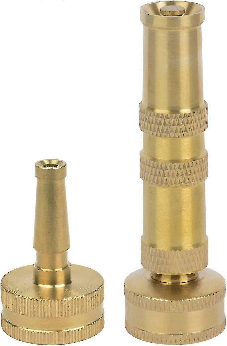 65043-AMZ Solid Brass Nozzle Bundle - Heavy Duty, Adjustable Spray &