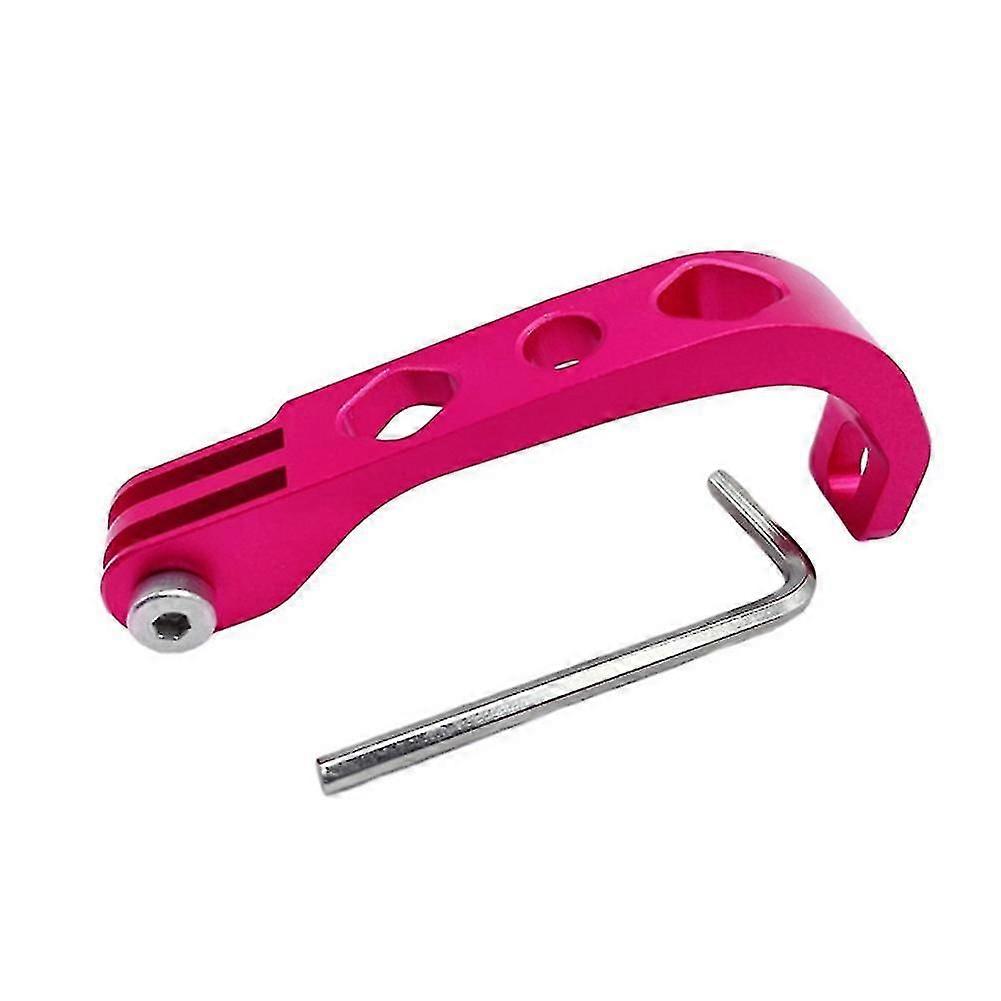 Flashlight Mount Compatible With Brompton Camera Bracket Rose Red