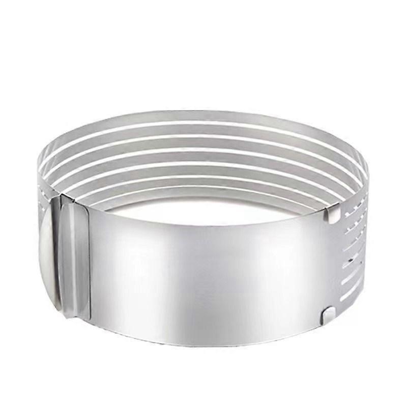 12-Inch Adjustable Stainless Steel Mousse Ring for Cake Layers
