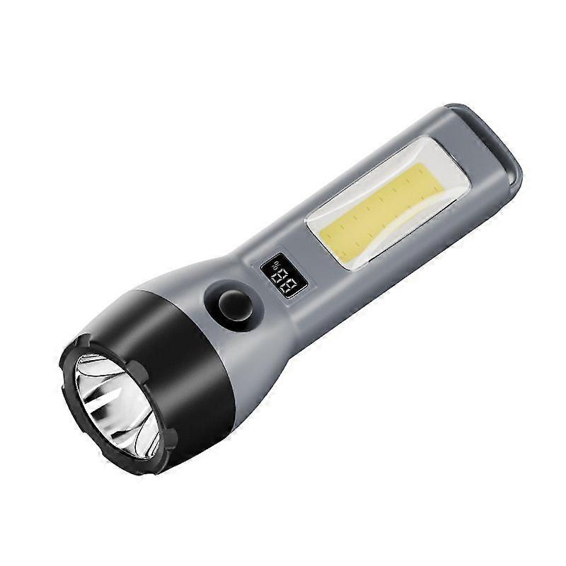 Rechargeable Zoomable LED Flashlight Tactical Torch Light