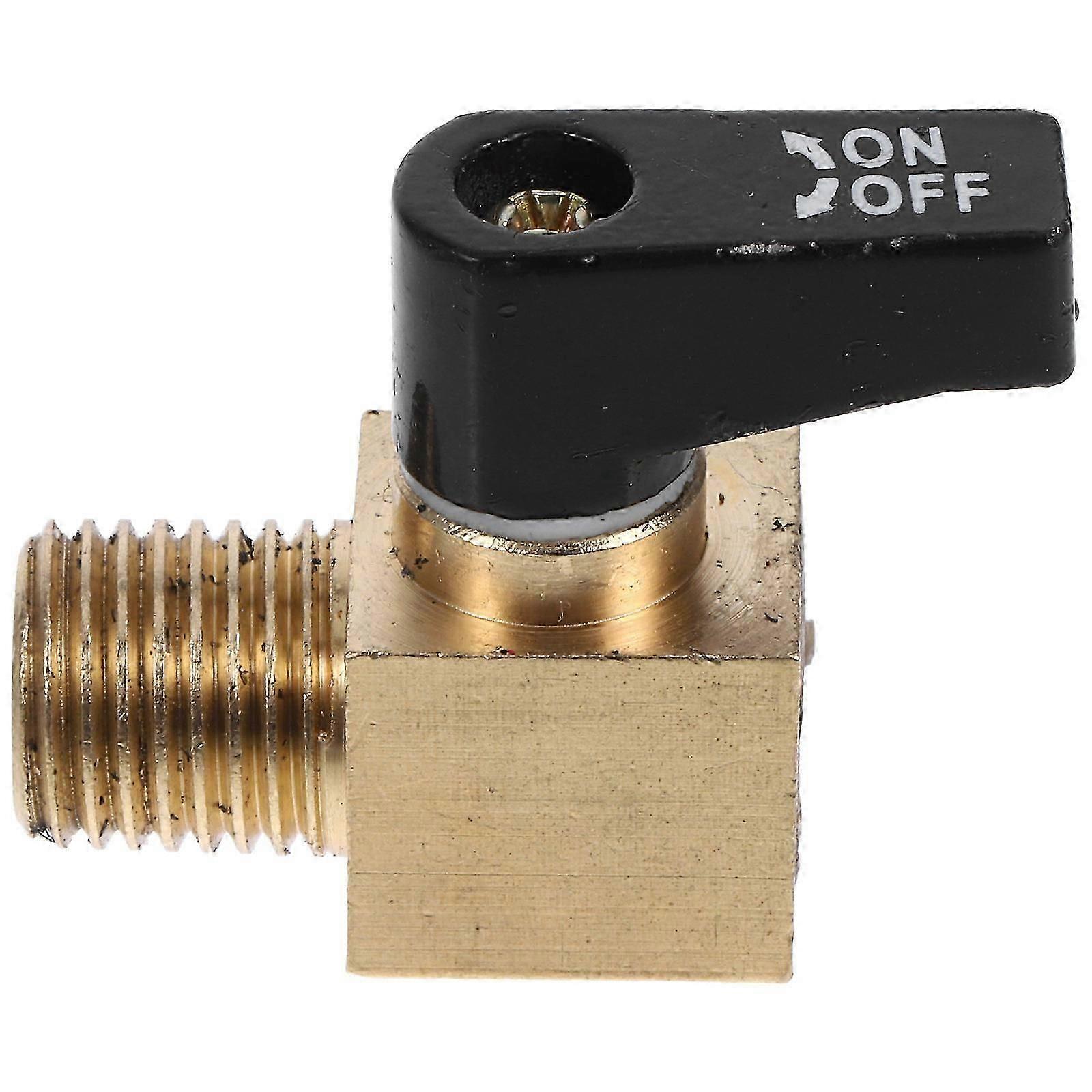 Air Compressor Valve Threaded Valve Replacement Air Compressor Drain Valve Copper Valve Part