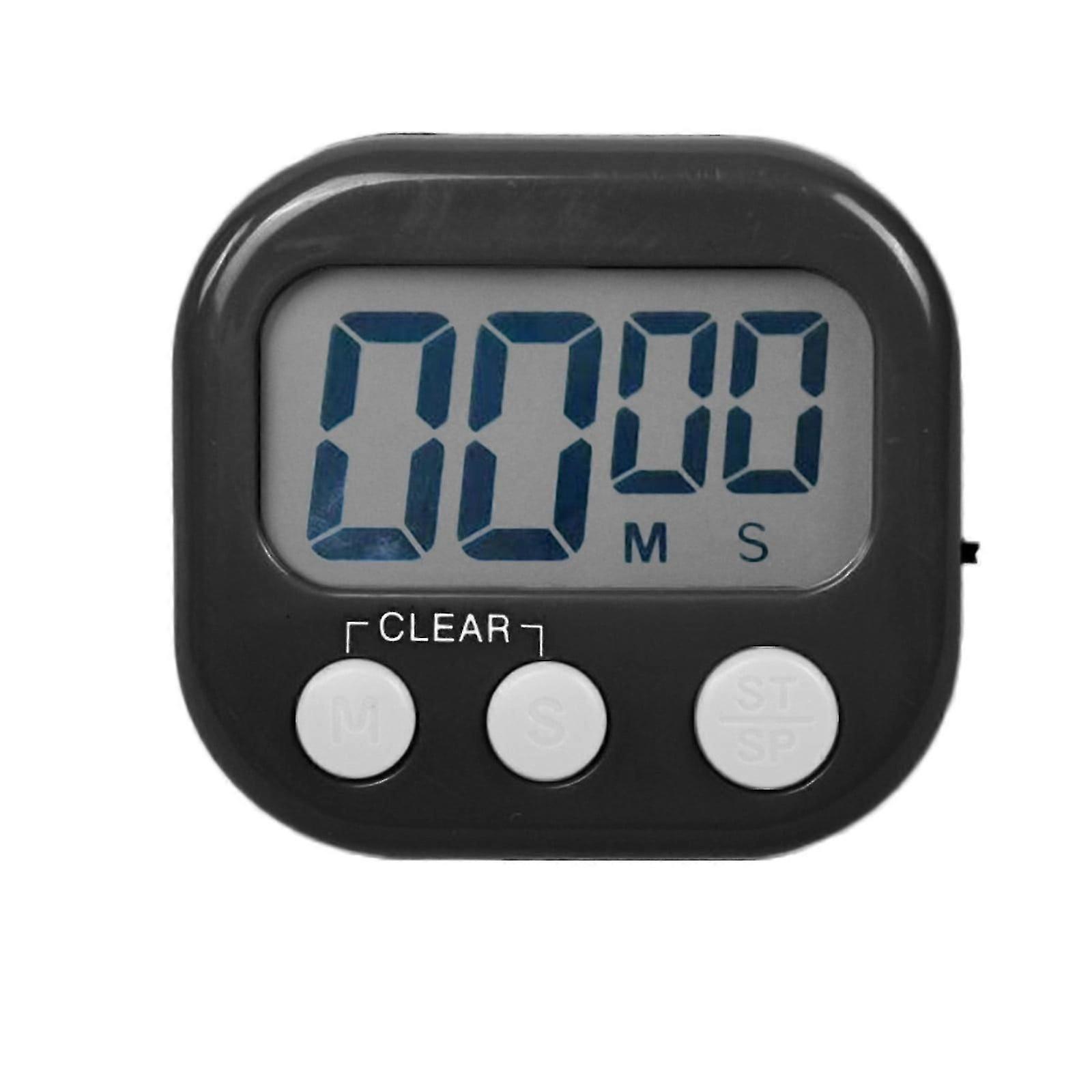 Digital Kitchen Timer with Big Display, Compatible with Classroom & Cooking, Count Up/Down, Simple Operation