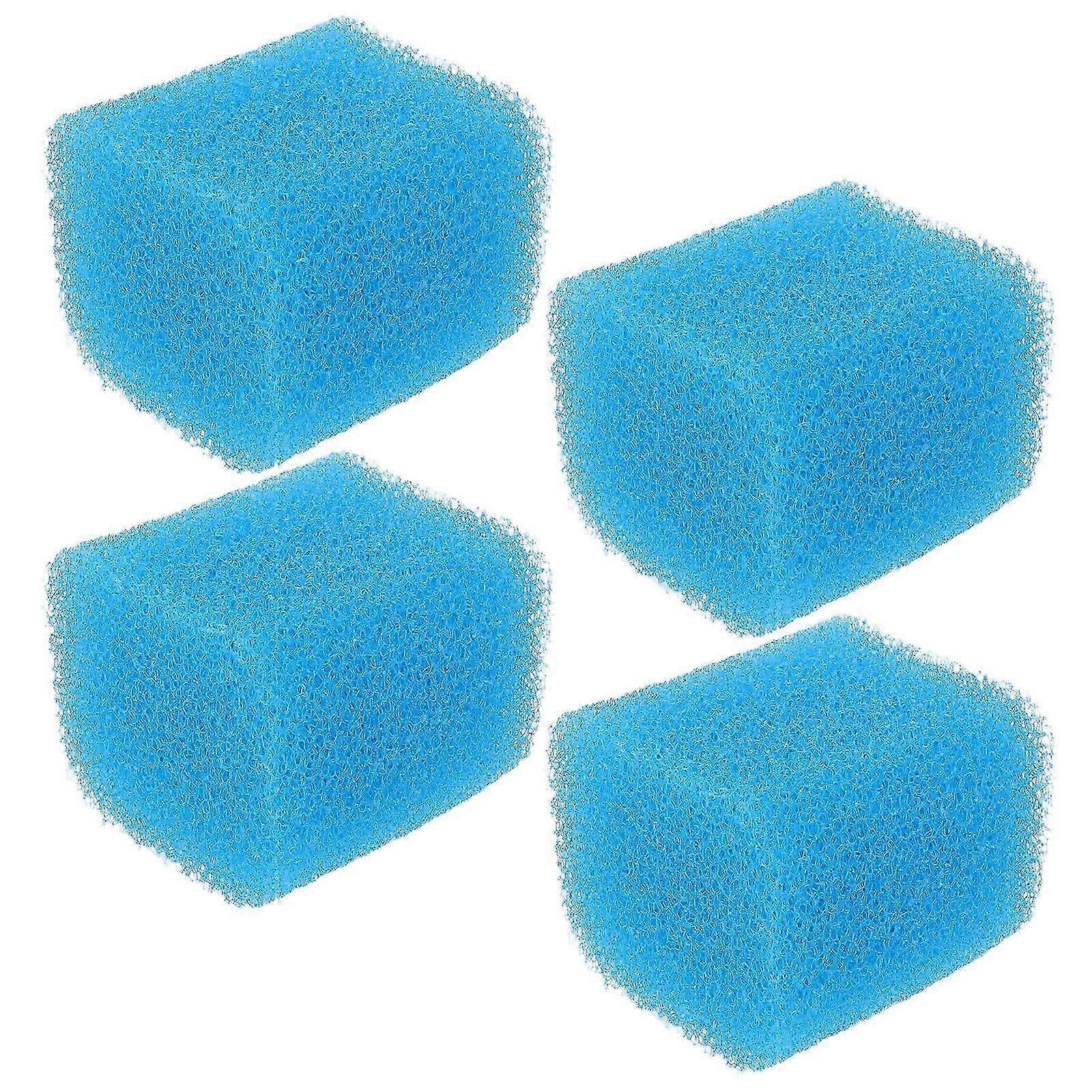 Reusable Aquarium Filter Sponge for Effective Filtration 4Pcs Set