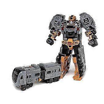 15cm Transforming Robot Toy Various Styles Aircraft Tractor Tank Train ABS Material Kids Educational Play