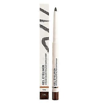 AMZ Gray Matte Waterproof Eyeliner Pencil - Naturally Defines Eye Makeup, Easy To Use, Smooth And Silky, Highly Pigmented Eyeliner Pencil