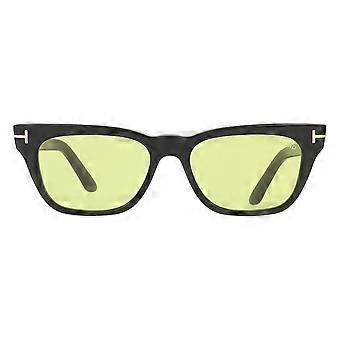 Occhiali da sole quadrati unisex Tom Ford FT1362 PENN-02 01N con montatura completa e protezione UV1, originali.