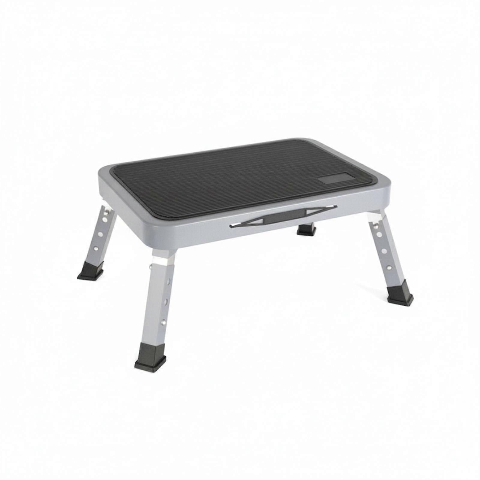 Foldable Step Stool Sturdy Single-Step Stool Portable for Elderly, Kids, Kitchen