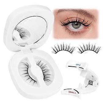 Magnetic Eyelashes with Applicator Upgraded Version Soft Magnetic Eyelashes Natural Look Reusable No Glue or Eyeliner Required Easy to Put on an