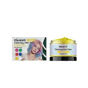Removedor de coloração temporária amarela, modificador de cor suave, removedor de coloração temporária para festas da moda.