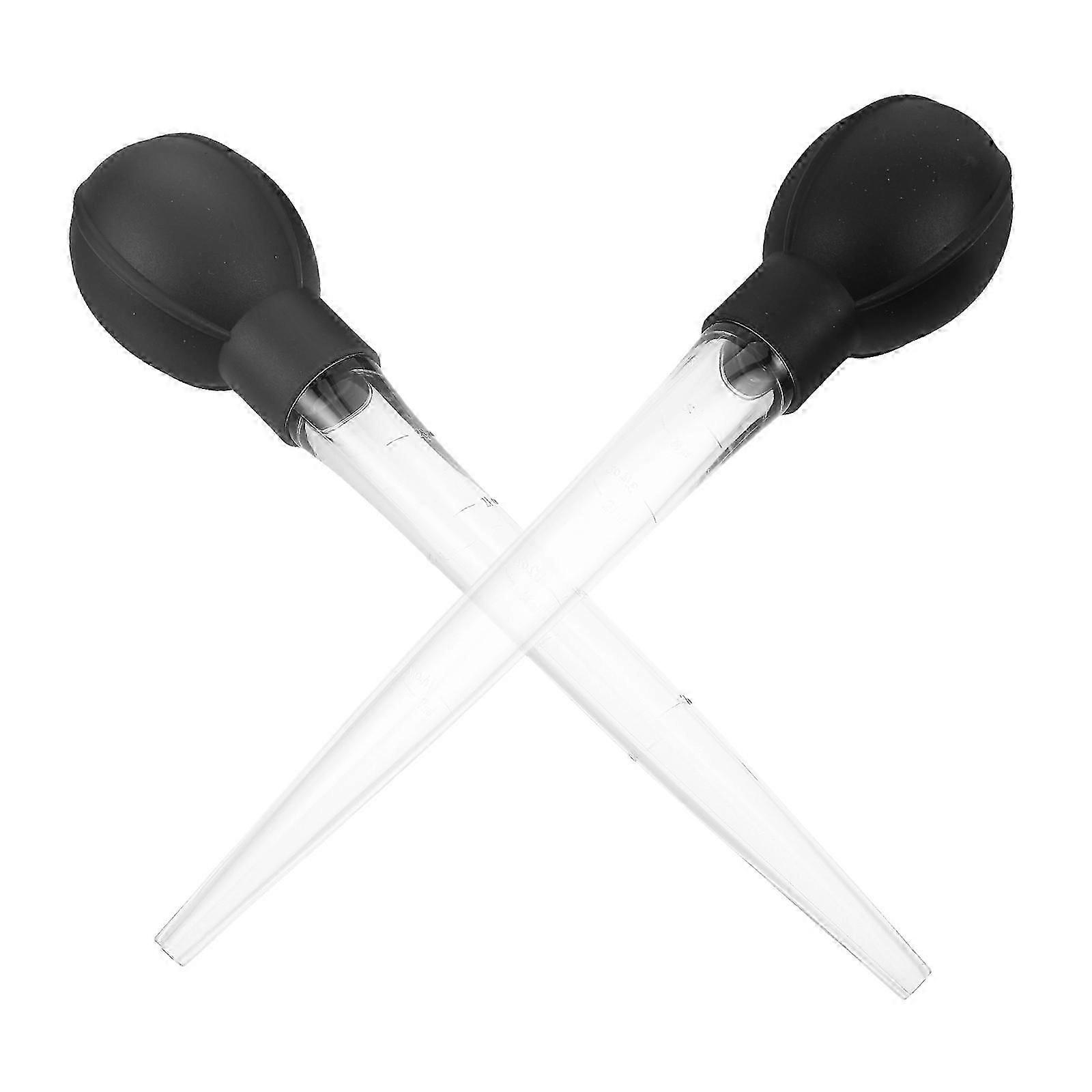 Red Wine Sampling Pump Plastic Dropper for Precise Wine Barrel Sampling 2Pcs