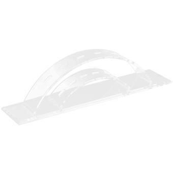 Tweezers Stand for Storage Use 1Pcs Transparent Acrylic Display Rack with 6 Holes
