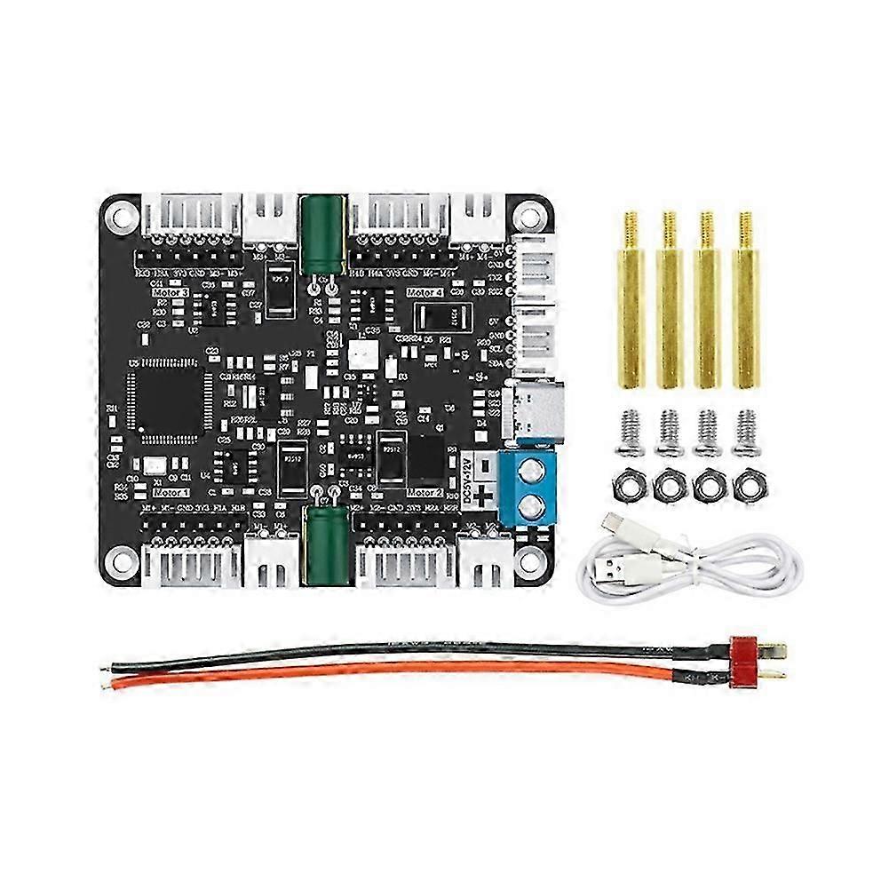 Four-Channel Encoder Motor Driver Board Kit AT8236 Controller Board Module for STM32, , Controllers