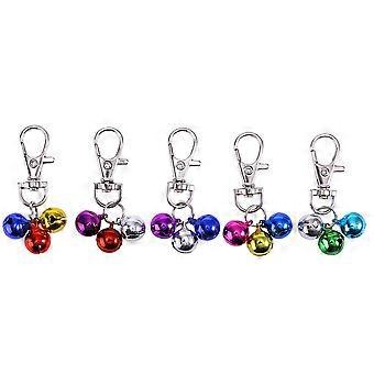 Bells for Puppy Collar Decoration 2Pcs Mini Assorted Color Dog Bells