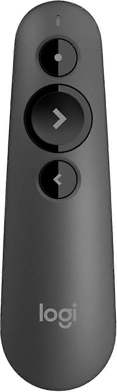 Wireless Presenter R500s, PowerPoint Clicker with Laser Pointer, Wireless Presentation Clicker Remote  Red Laser