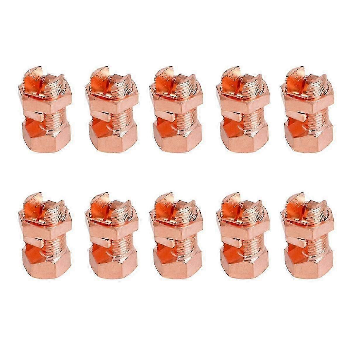 10 stuks zware splitboutconnector voor aarding