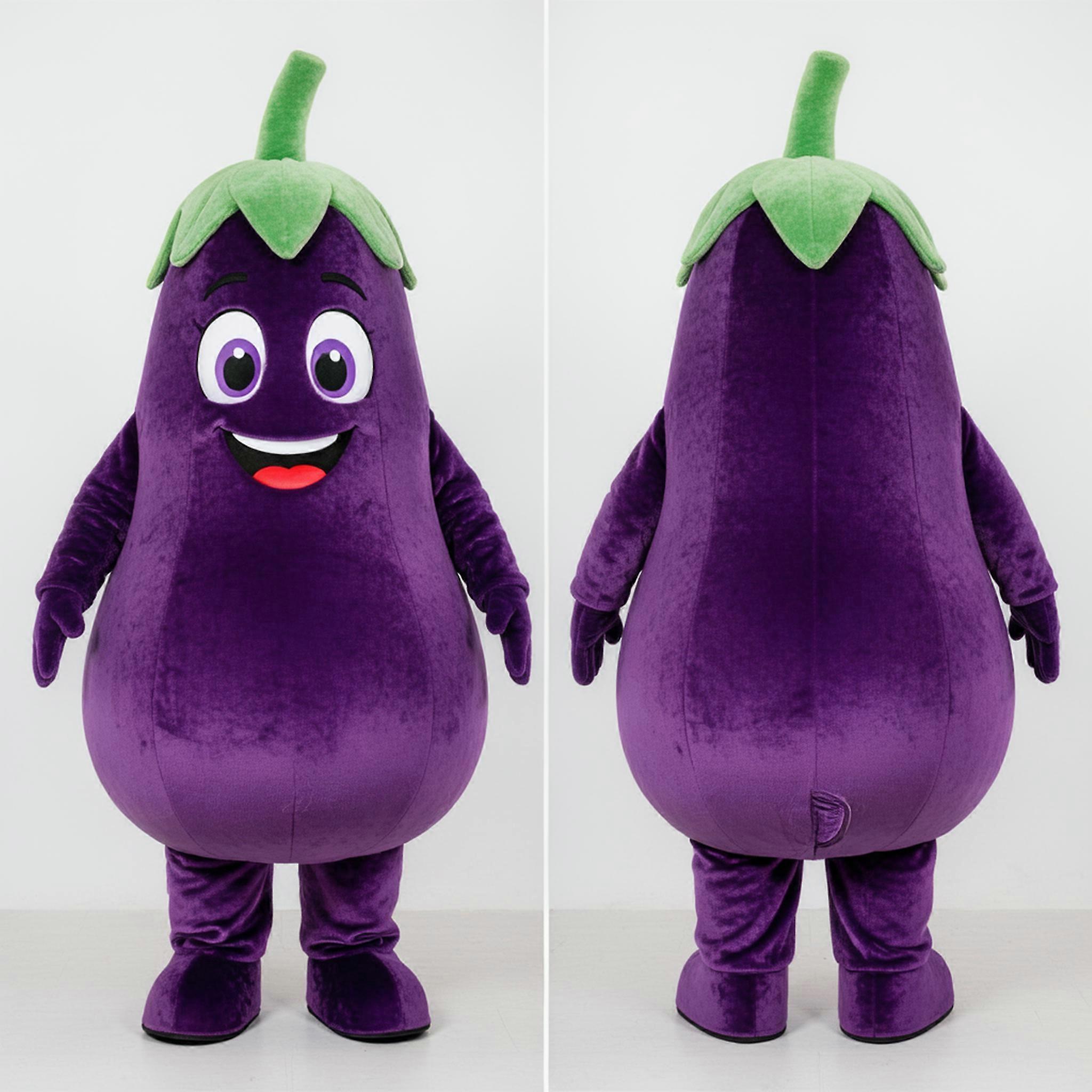 MASTICOT Plump Purple Eggplant Mascot