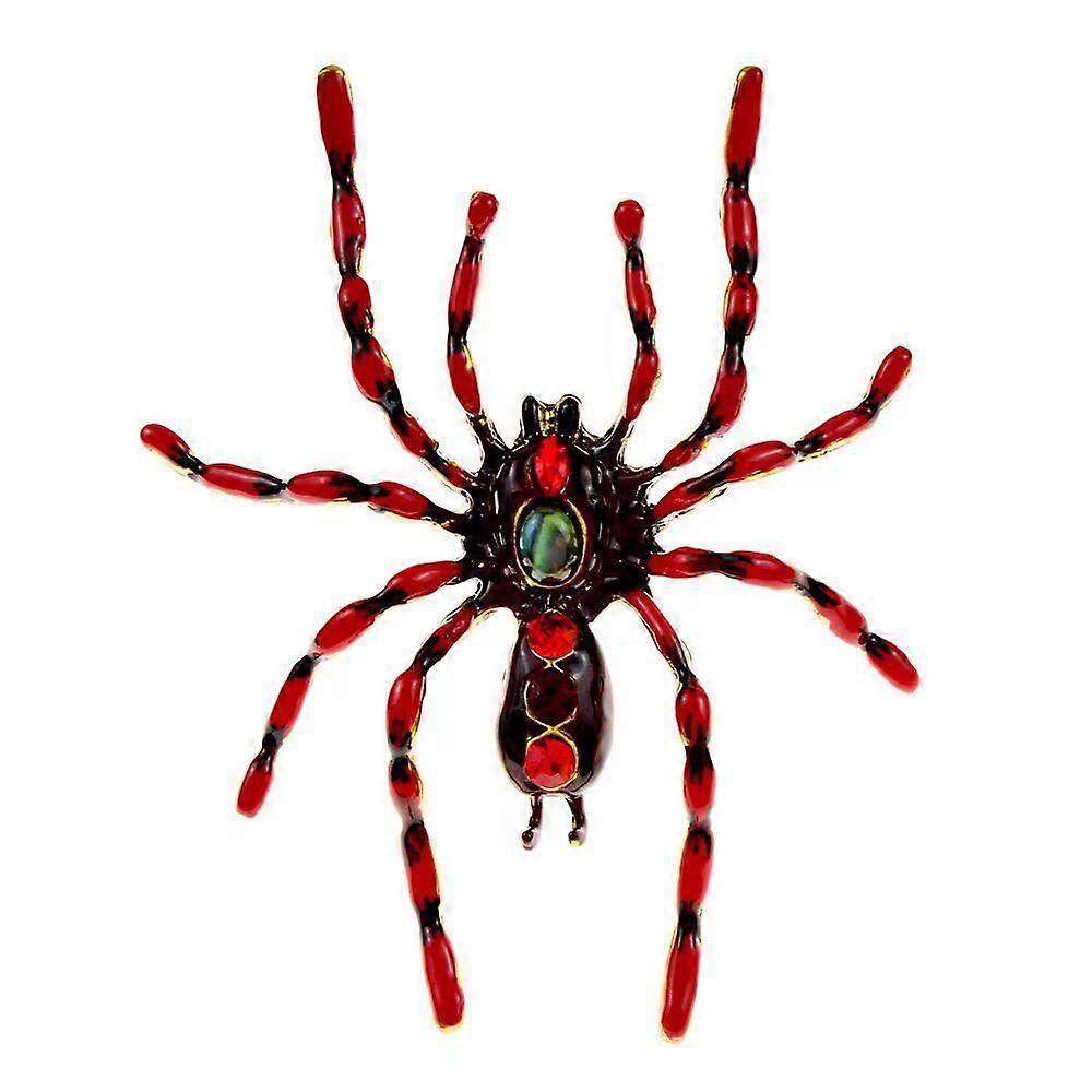 Spindel Insektsbrosch (Röd)
