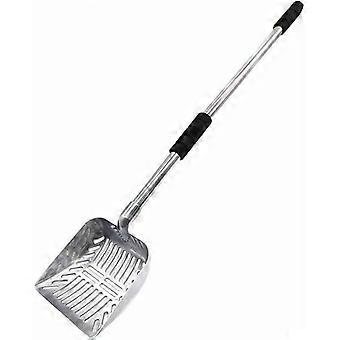 Heavy-Duty Adjustable Stainless-Steel Pet Waste Scooper