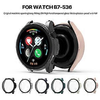 Für Watch B7-536 Displayschutz aus gehärtetem Glas, alles in einem Gehäuse