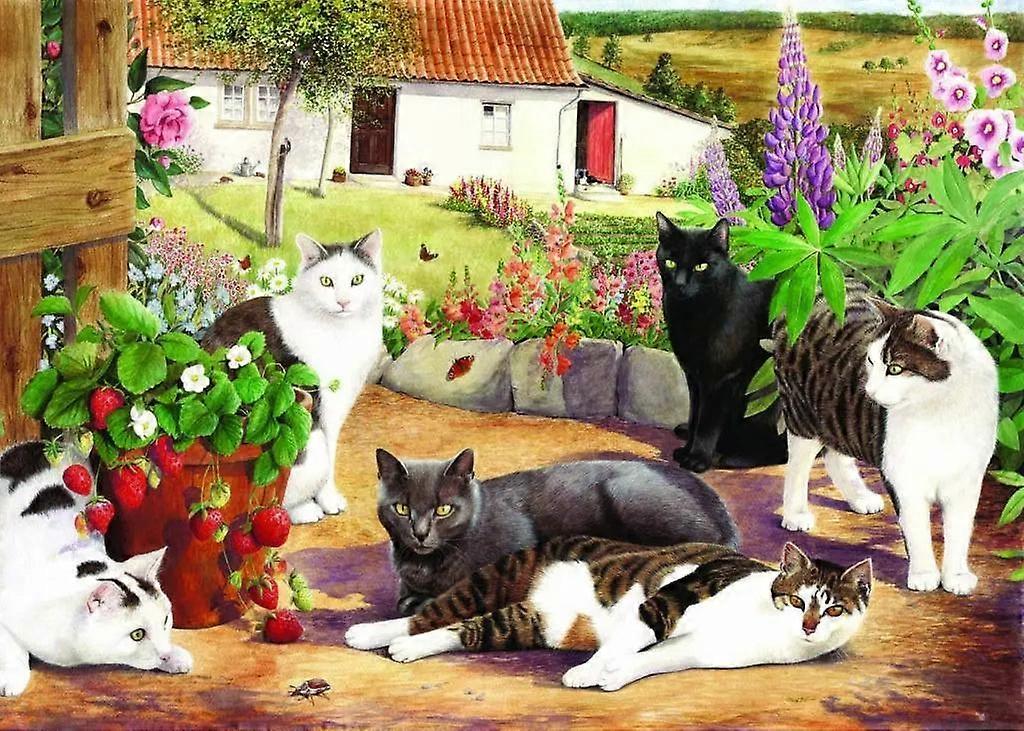 Cool Cats Puzzle 500 Pieces XL