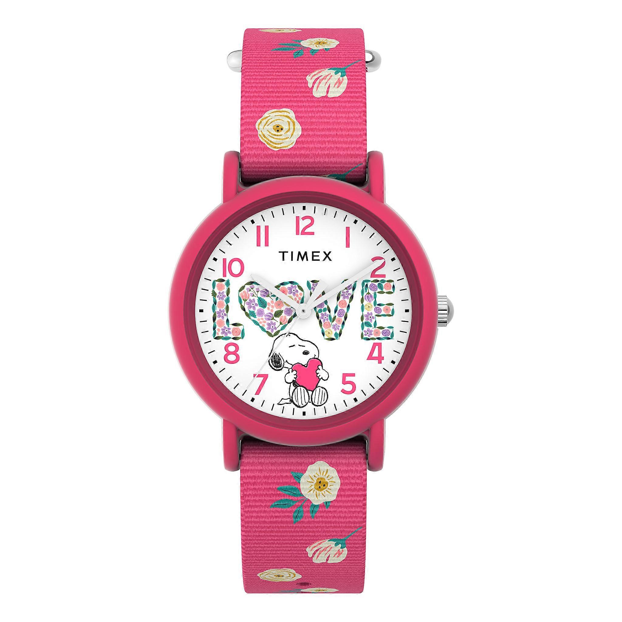 Timex x Peanuts Weekender Colour Rush 34mm Watch TW2W83200