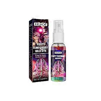 2pcs Hair Spray, Temporary Party Shiny Hair Dye for Quick and Easy Coloring without Damaging Hair