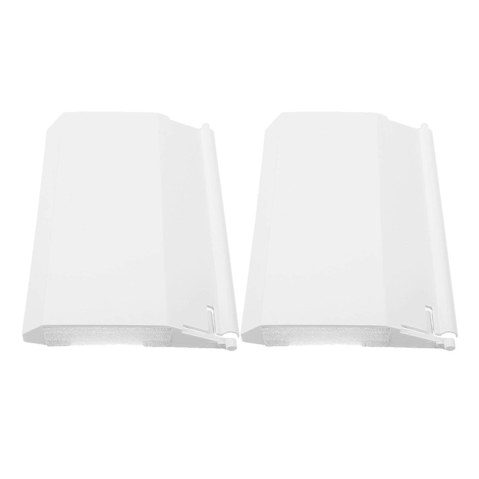 White Plastic Pool Skimmer Flap for Replacement 10 Pieces Set
